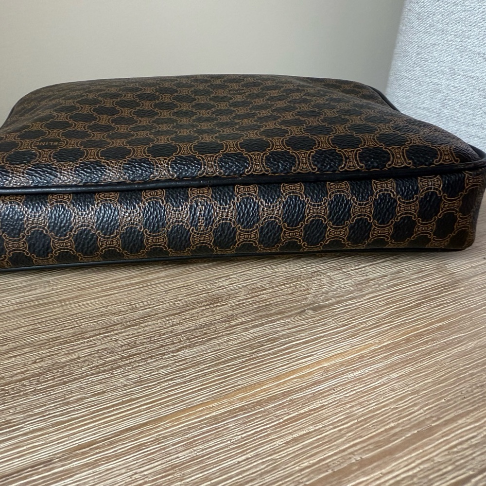 Celine Black and Brown Toiletry Bag - Picture 5 of 10